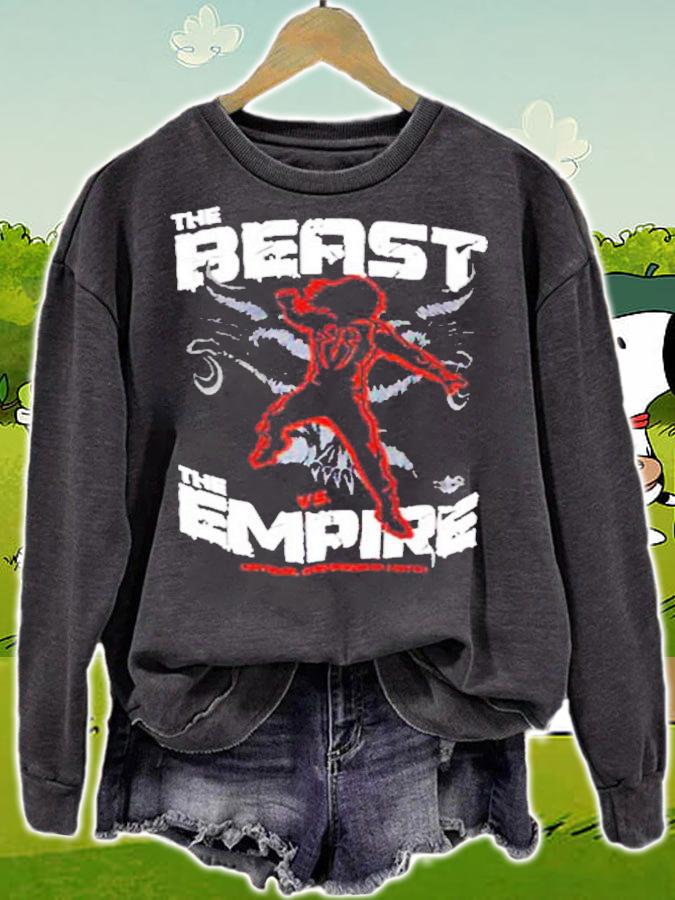 Roman Reigns The Beast Vs The Empire Shirt t-shirt sweatshirt