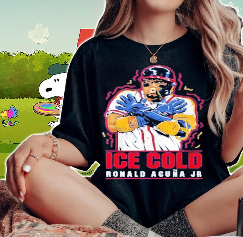 Ronald Acua Jr Ice Cold Shirt t-shirt woman shirt