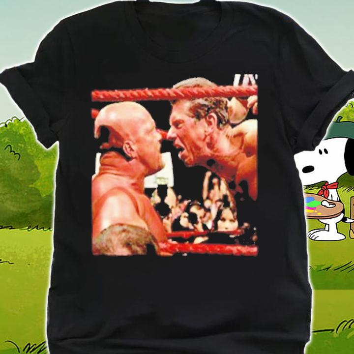 Steve Austin vs Vince McMahon Shirt t-shirt shirt