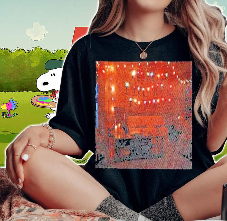 Stranger Things alphabet wall shirt t-shirt woman shirt
