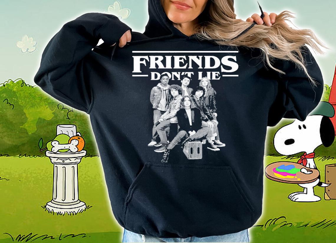 Stranger Things Friends Don't Lie T-Shirt t-shirt hoodie