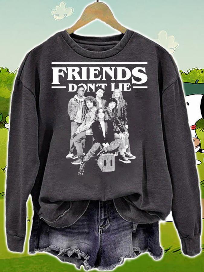 Stranger Things Friends Don't Lie T-Shirt t-shirt sweatshirt