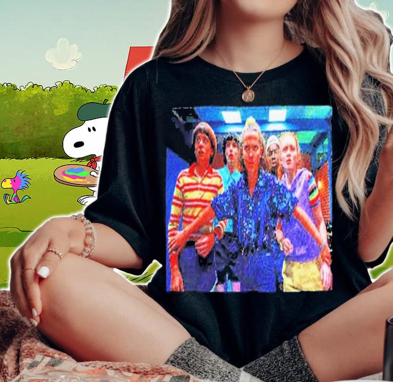 Stranger Things Starcourt mall scene shirt t-shirt woman shirt