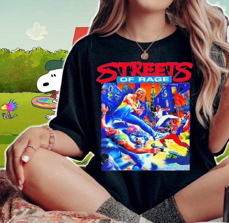 Streets Of Rage Cover Art Shirt t-shirt woman shirt