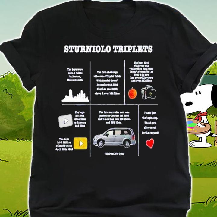 Sturniolo 3 Million shirt t-shirt shirt