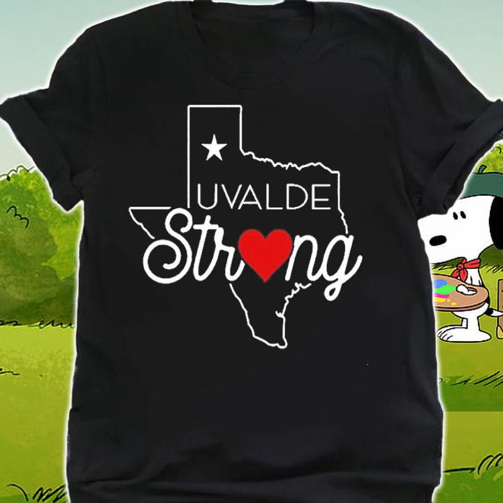 Uvalde Strong Pray For Texas Support Shirt t-shirt shirt
