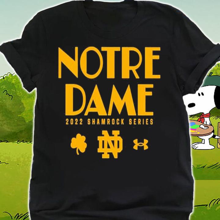 Verypiratey Notredame Shamrock Series shirt t-shirt shirt