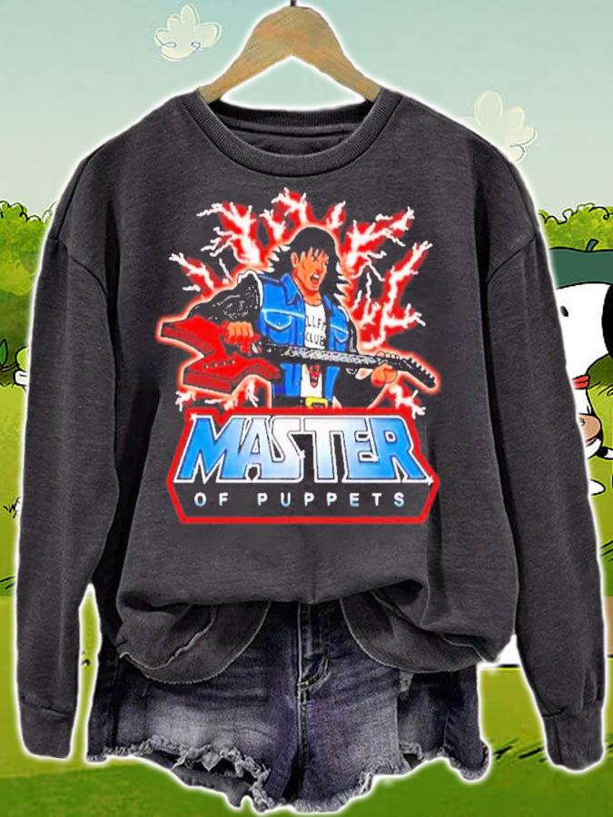 Stranger Things Eddie Munson Master Of Puppets And Metal Shirt t-shirt sweatshirt