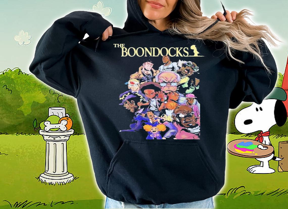 Summary Characters The Boondocks Cartoon T-Shirt t-shirt hoodie