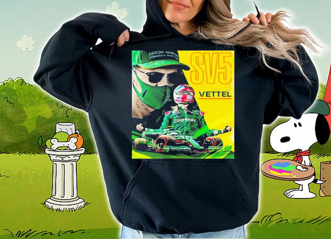 Sv5 Aston Martin Sebastian Vettel Car Racing Nascar F1 T-Shirt t-shirt hoodie