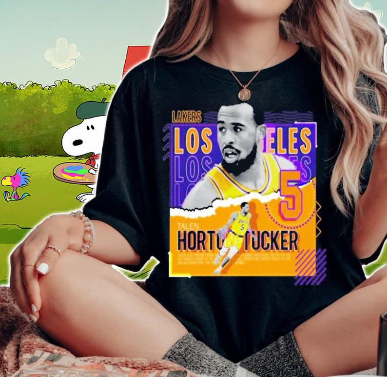 Talen Horton-Tucker Basketball Paper Poster Lakers Shirt t-shirt woman shirt