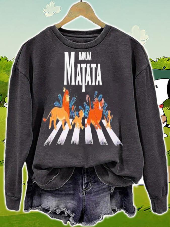 The Hakuna Matata Abbey Road Shirt t-shirt sweatshirt