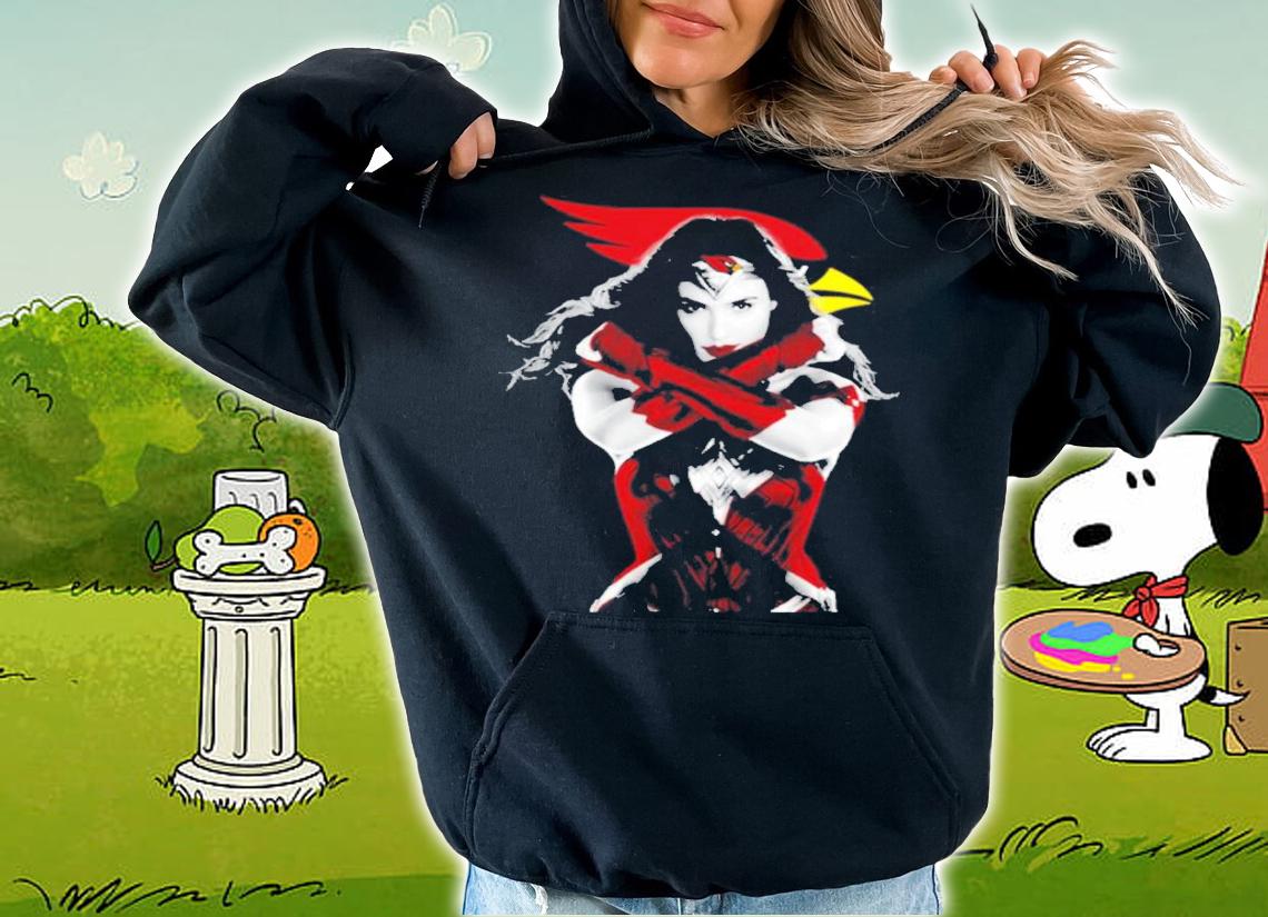 Wonder Woman Arizona Cardinals Shirt t-shirt hoodie
