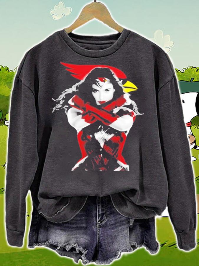 Wonder Woman Arizona Cardinals Shirt t-shirt sweatshirt