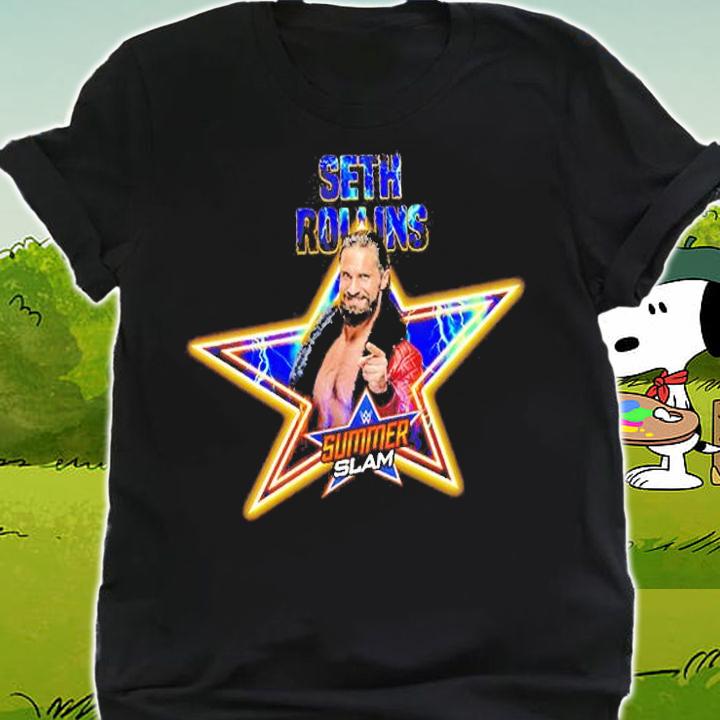 2022 Seth Rollins SummerSlam WWE T-Shirt t-shirt shirt