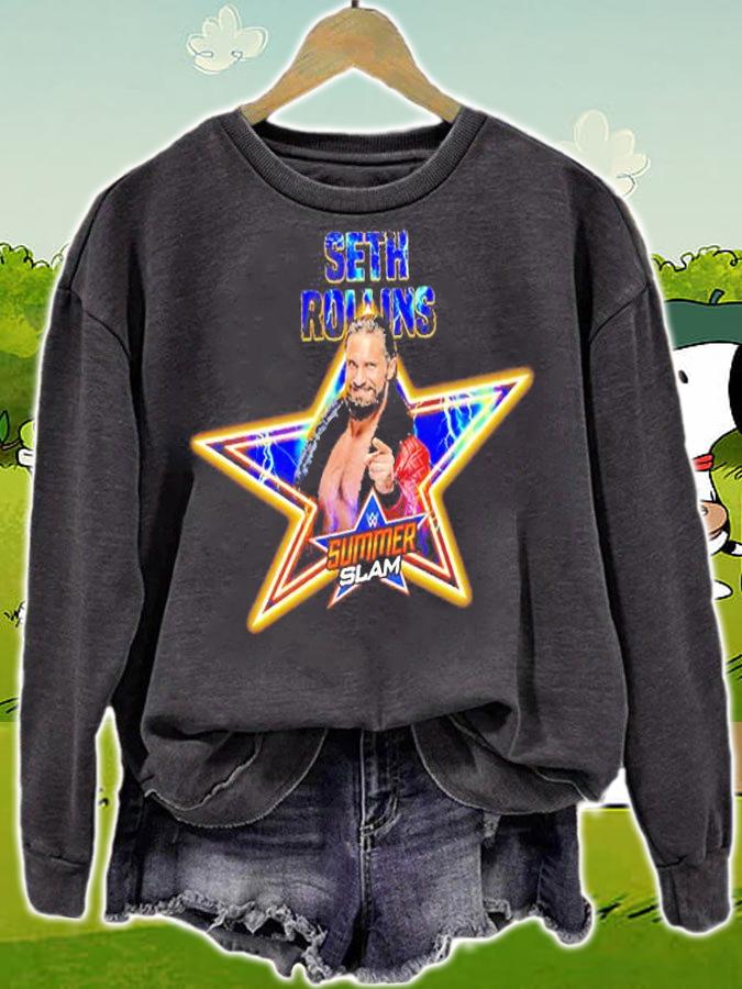 2022 Seth Rollins SummerSlam WWE T-Shirt t-shirt sweatshirt