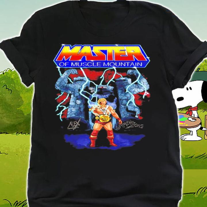Alex Hammerstone Master Of Muscle MTN Shirt t-shirt shirt