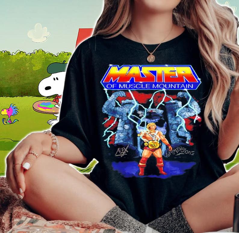 Alex Hammerstone Master Of Muscle MTN Shirt t-shirt woman shirt