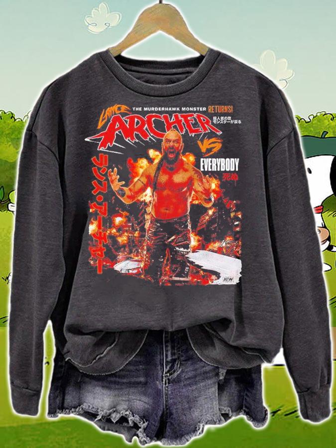 All Elite Wrestling Lance Archer Lance Archer Vs Everybody Shirt t-shirt sweatshirt