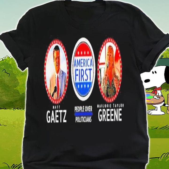 America First Pro-Trump Pro America Gaetz Greene Shirt t-shirt shirt