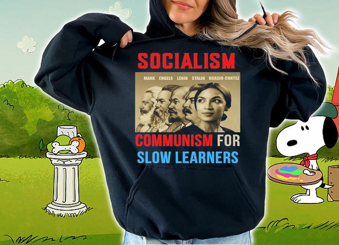 Anti Socialist Anti Communist Conservative t-shirt hoodie
