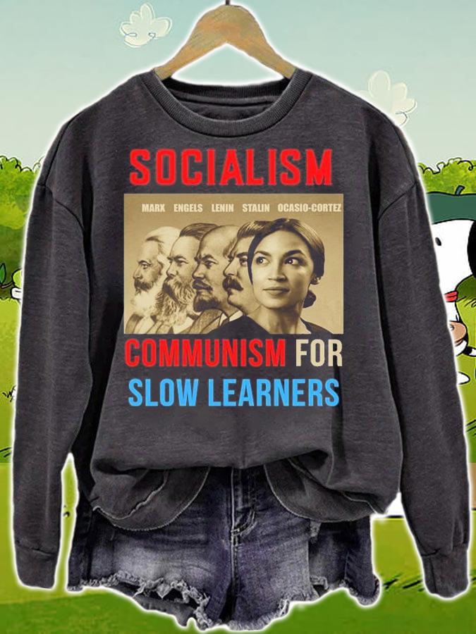 Anti Socialist Anti Communist Conservative t-shirt sweatshirt
