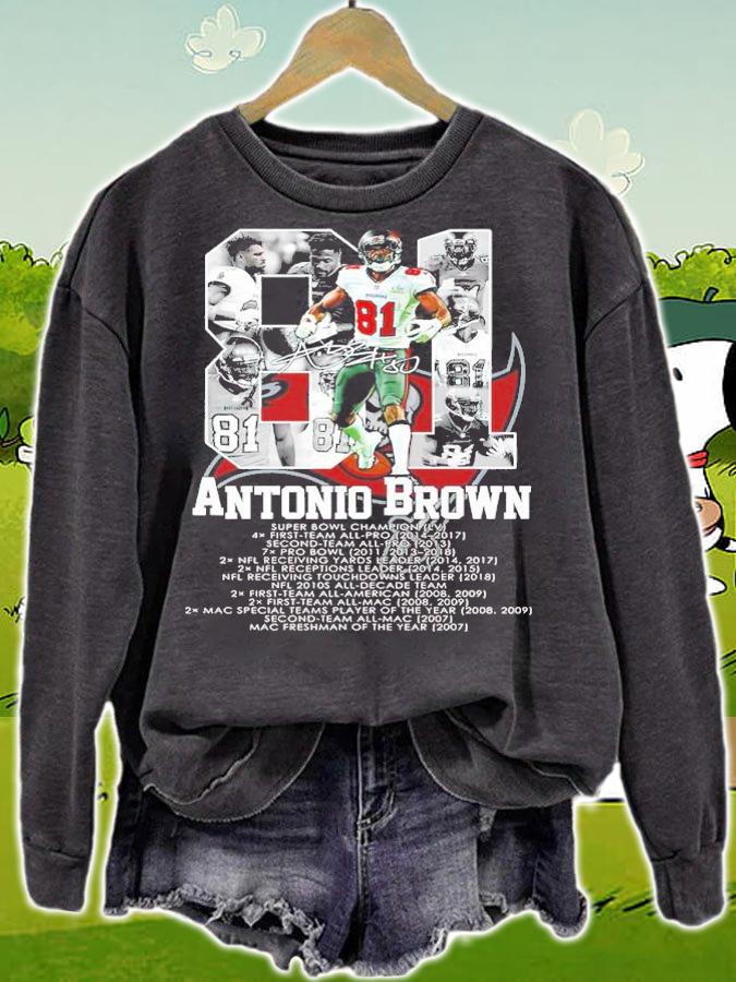 Antonio Brown #81 Football Super Bowl Champion Shirt t-shirt sweatshirt