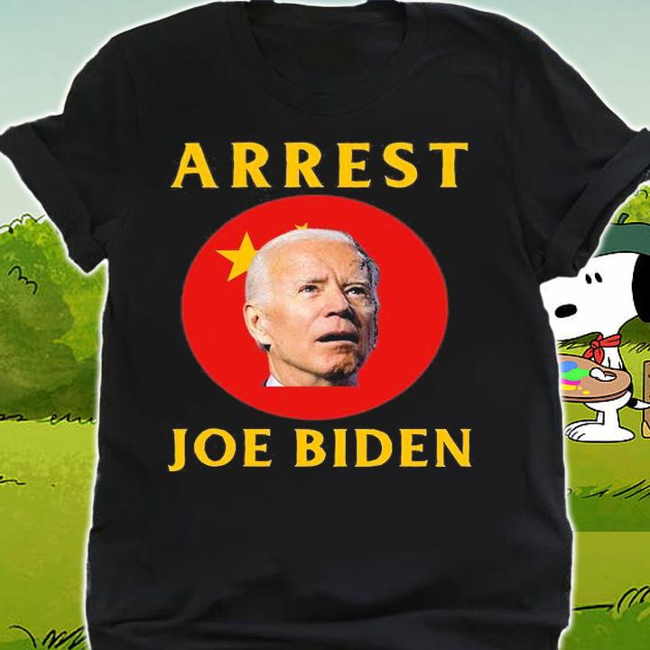 Arrest Joe Biden Conservative t-shirt shirt
