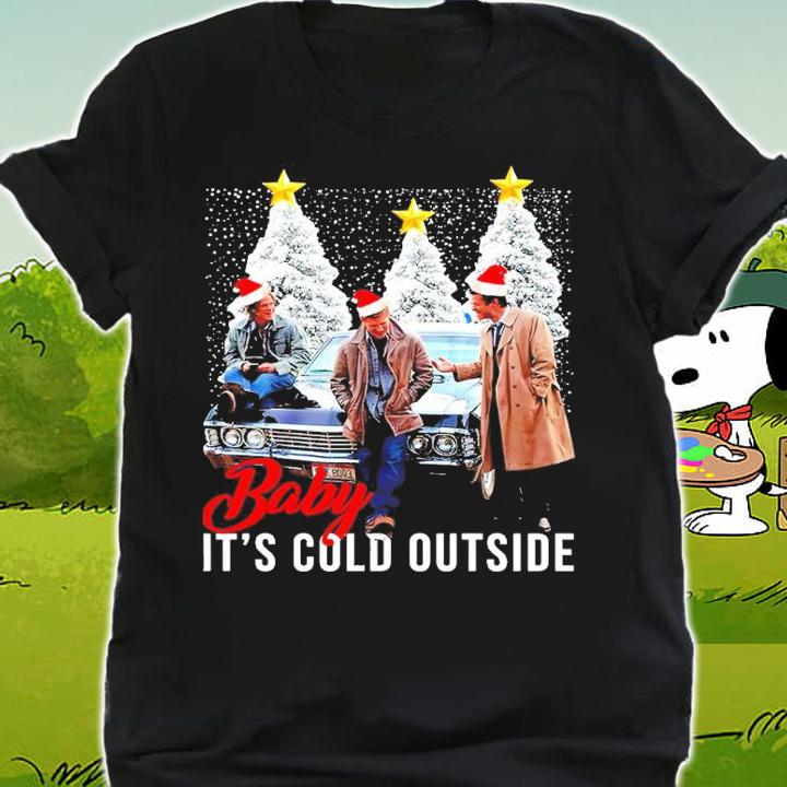 Baby it's cold outside Christmas shirt t-shirt shirt