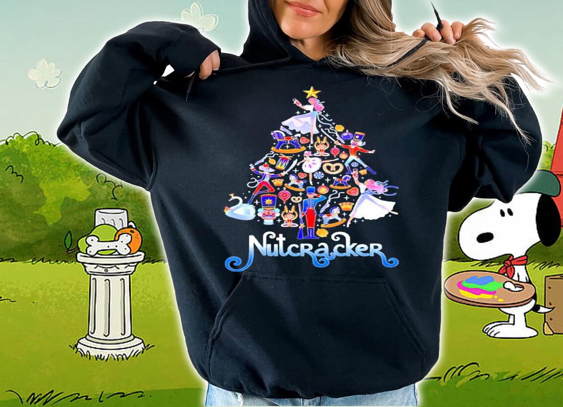 Ballet Nutcracker Christmas Tree Shirt t-shirt hoodie