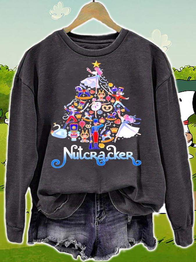 Ballet Nutcracker Christmas Tree Shirt t-shirt sweatshirt