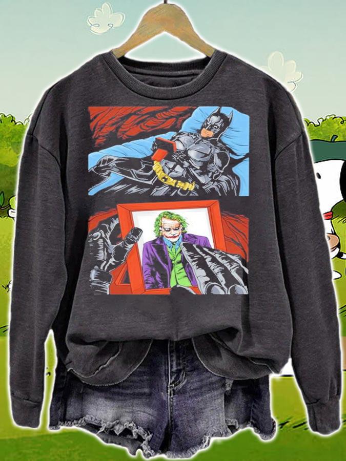 Batman And The Joker I Miss You Dear Enemy Shirt Shirt t-shirt sweatshirt
