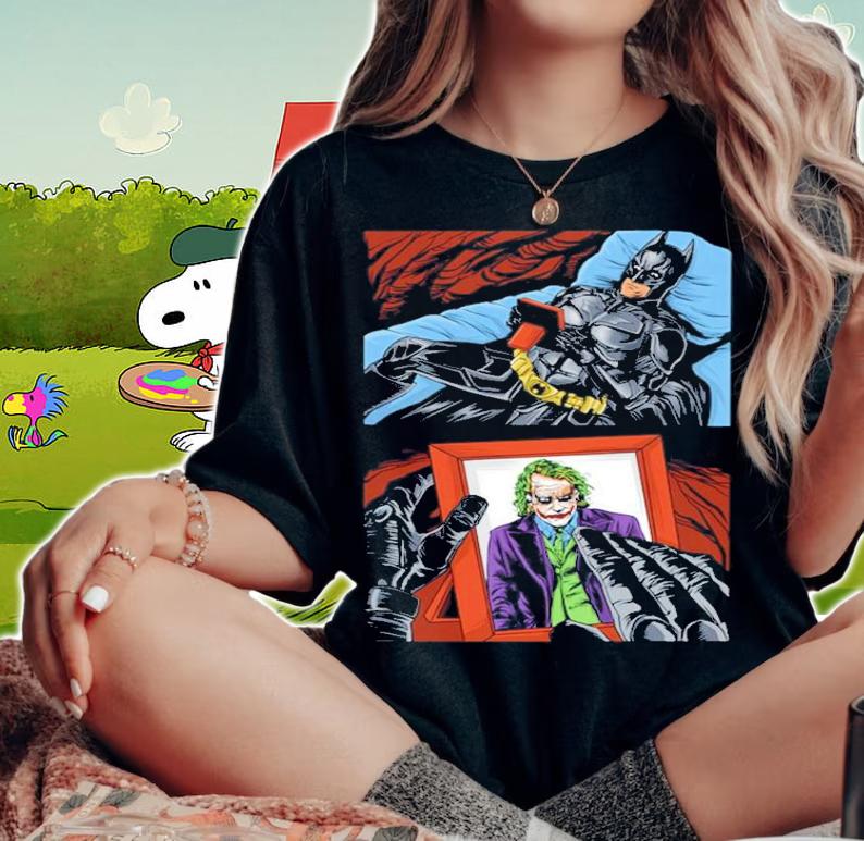 Batman And The Joker I Miss You Dear Enemy Shirt Shirt t-shirt woman shirt