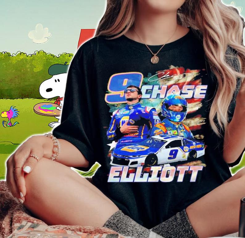 Best 9 Chase Elliott Signatures Shirt t-shirt woman shirt