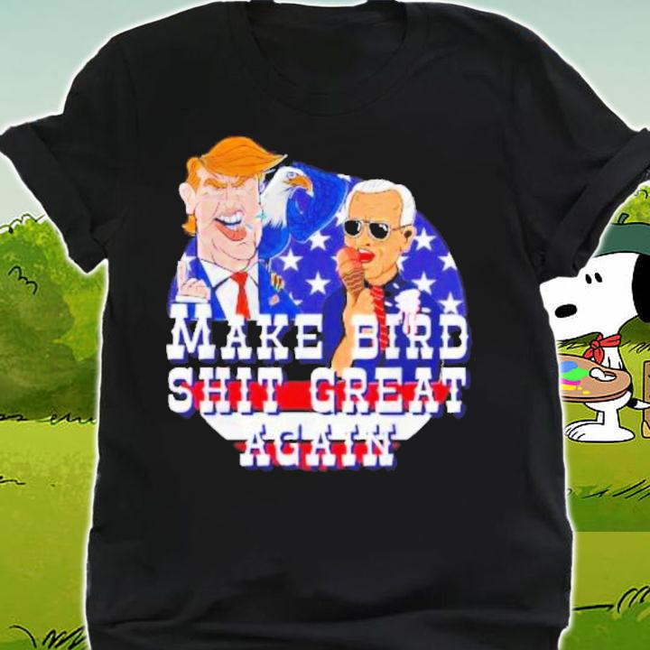 Biden Bird Poop Trump Eagle Bird Make Bird Shit Great Again Shirt t-shirt shirt