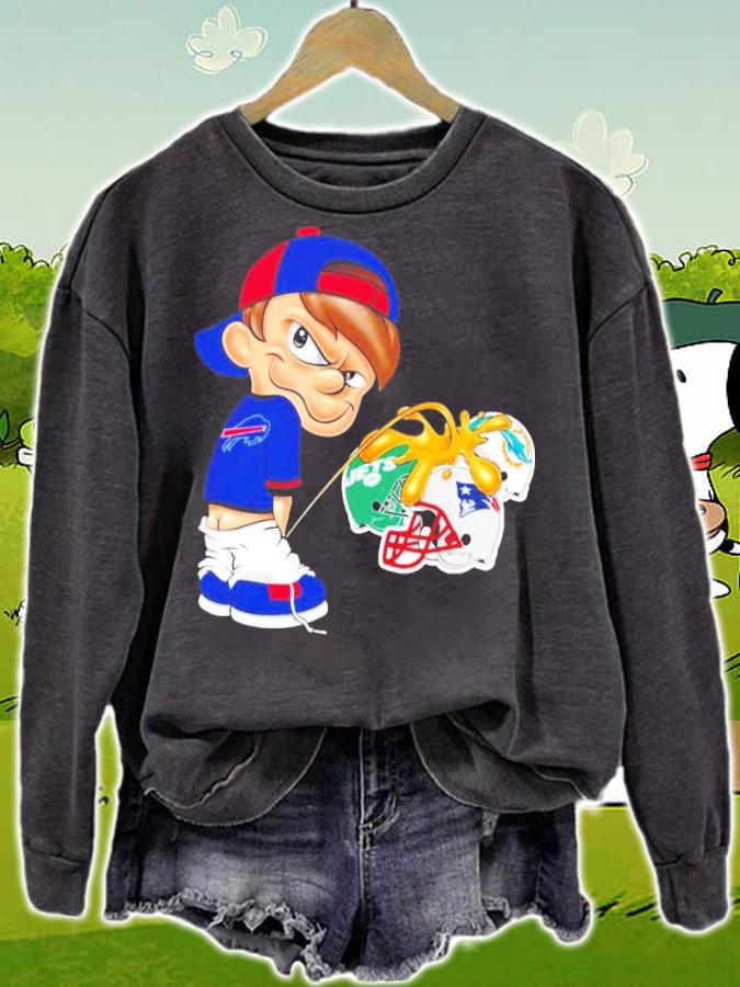 Buffalo Bills Calvin Peeing Piss On Other Teams Shirt t-shirt sweatshirt
