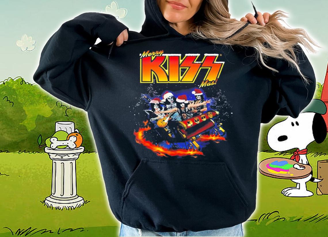 Merry Kissmas Christmas shirt t-shirt hoodie
