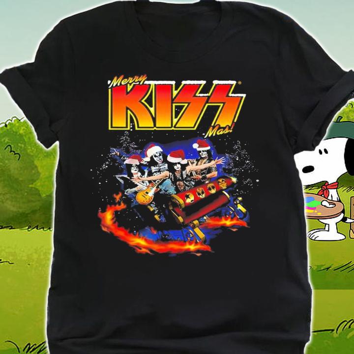 Merry Kissmas Christmas shirt t-shirt shirt