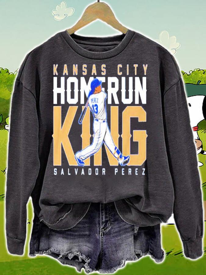 Salvador Perez Kansas City Home Run King shirt t-shirt sweatshirt