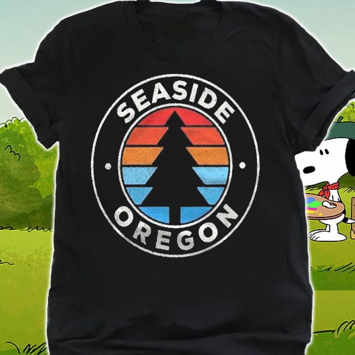 Seaside Oregon Or Vintage Graphic Retro 70S Shirt t-shirt shirt
