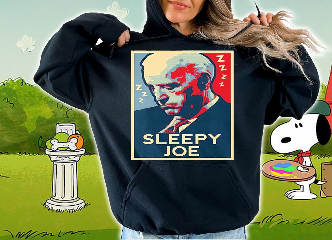 Sleepy Joe Biden Fun Political Speeches, Protests, Campaign Poster Vintage T-Shirt t-shirt hoodie