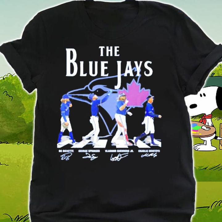 The Blue Jays Abbey Road signatures shirt t-shirt shirt