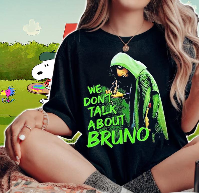 Mens Encanto We Dont Talk About Bruno T-Shirt t-shirt woman shirt