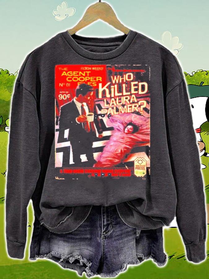 The Agent Cooper Files Who Killed Laura Palmer Shirt t-shirt sweatshirt