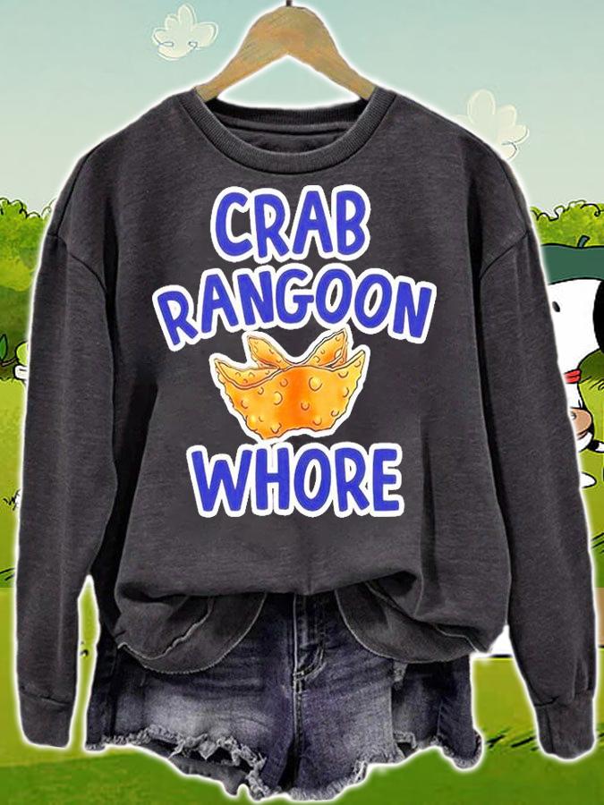 Crab Rangoon Whore T-Shirt t-shirt sweatshirt