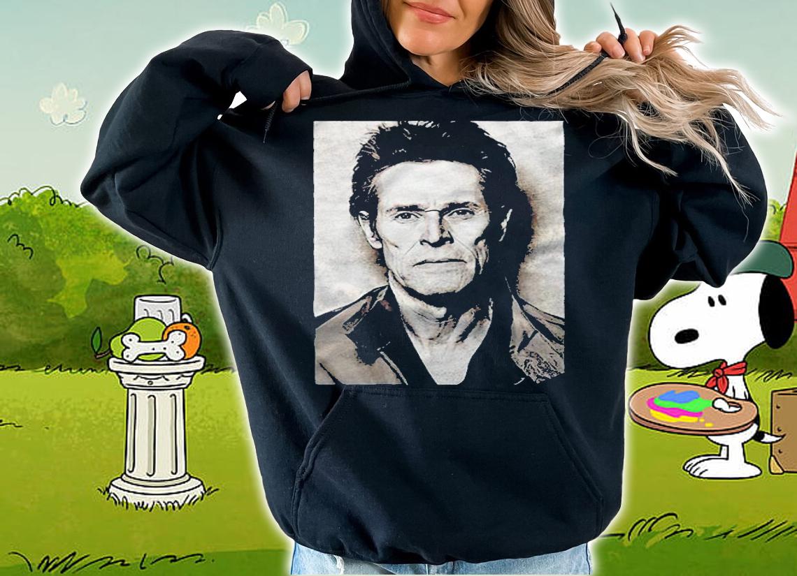 Willem Dafoe portrait T-shirt t-shirt hoodie