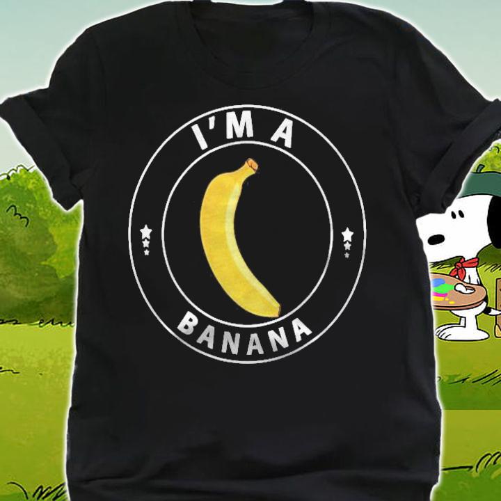 Funny Costume Halloween Im A Banana shirt t-shirt shirt