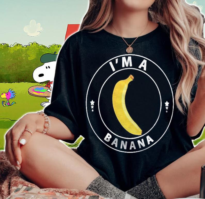 Funny Costume Halloween Im A Banana shirt t-shirt woman shirt
