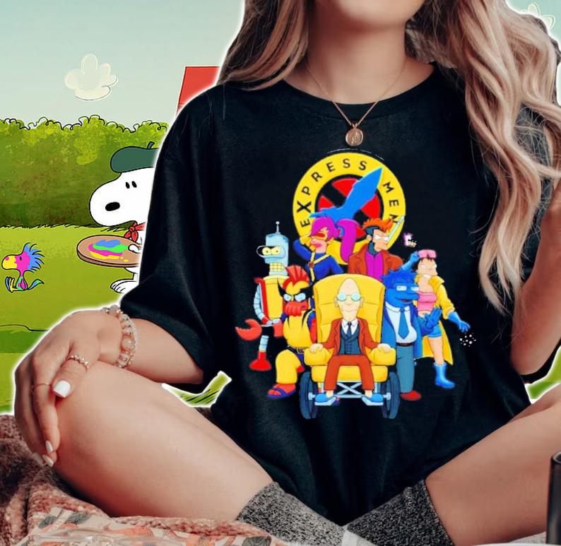 Funny futurama Express XMen Shirt t-shirt woman shirt