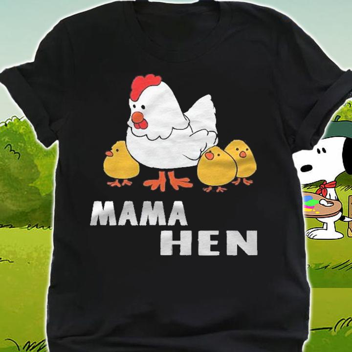 Funny Mothers Day Mama Hen Chicken Fun Gift Mom Farm Shirt t-shirt shirt